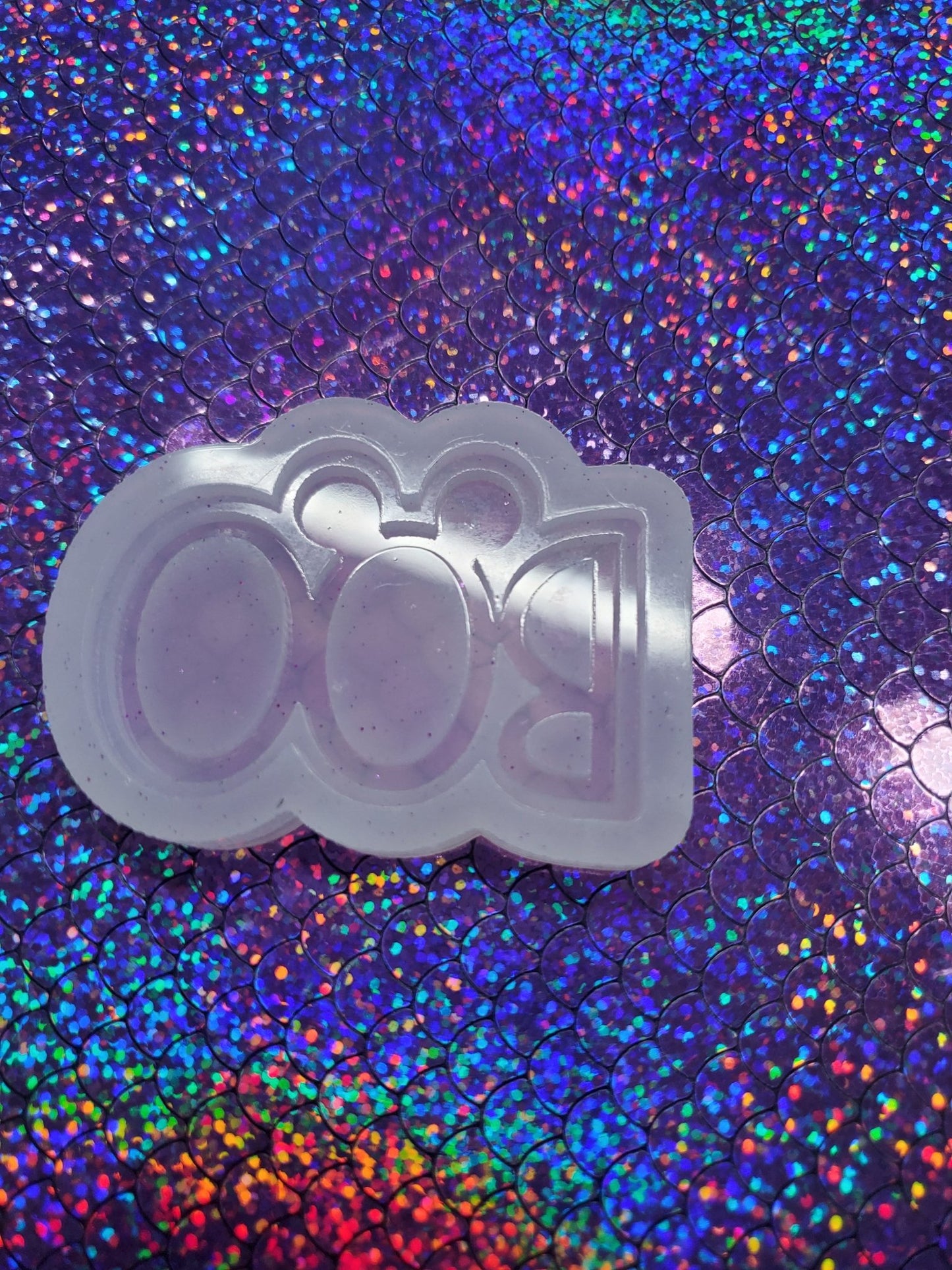 3D Stacked Boo Mouse Ear Mold - Royalty Glitter Co 3D Stacked Boo Mouse Ear Moldsilicone mold