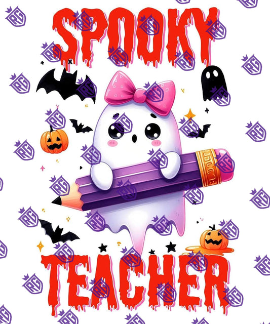 Spooky Teacher Acrylic Blank