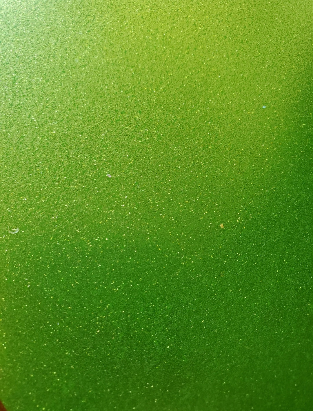 Lime green glitter Stanley