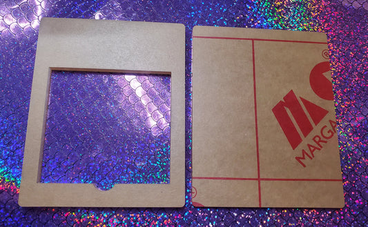Acrylic Blank Sticky Note Pad Holder