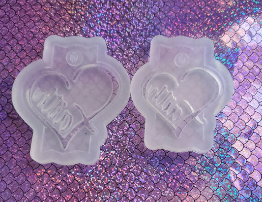 Stanley Faith Heart 3D Topper H2.0 Mold