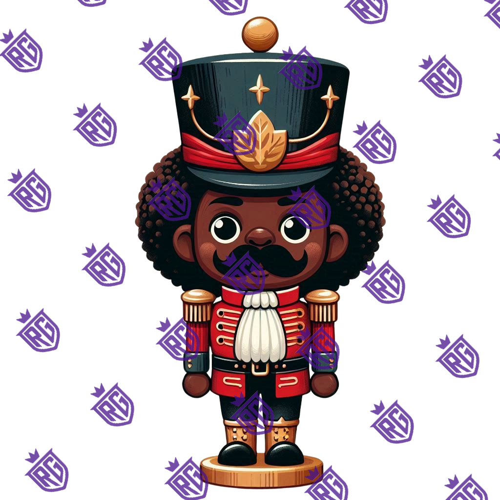 Nutcracker Christmas Acrylic blank With Decal