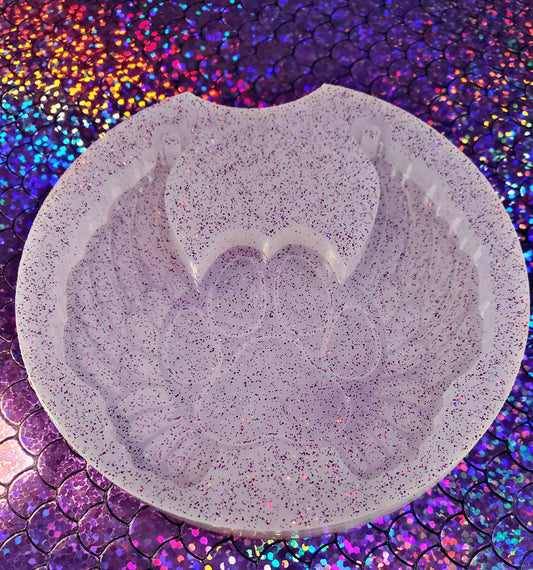 Paw print with wings ornament mold