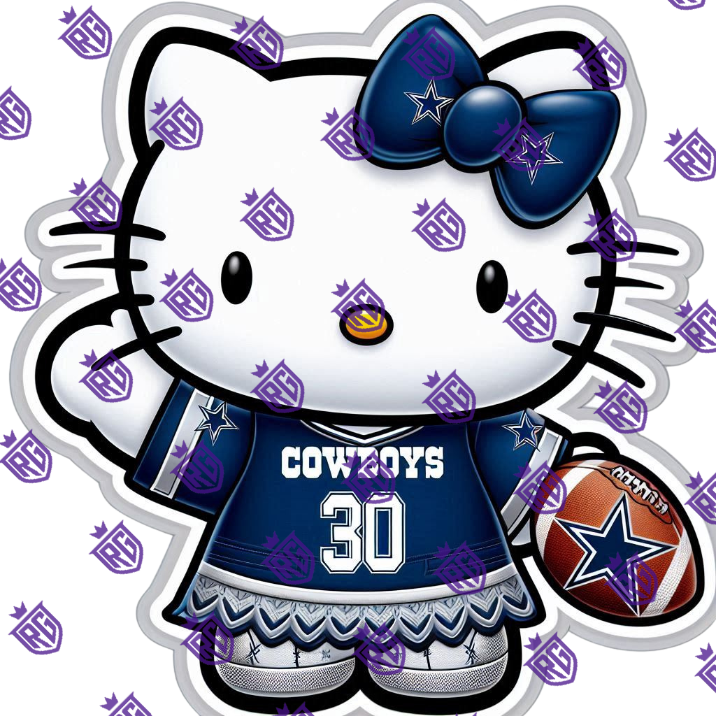 Hk Cowboys Acrylic Blank With Decal