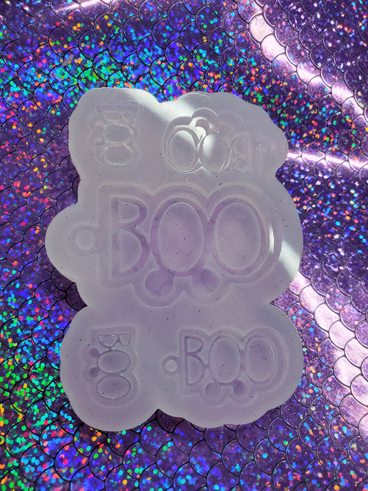 Boo Keychain/Earring/Stud Earring Mold Set