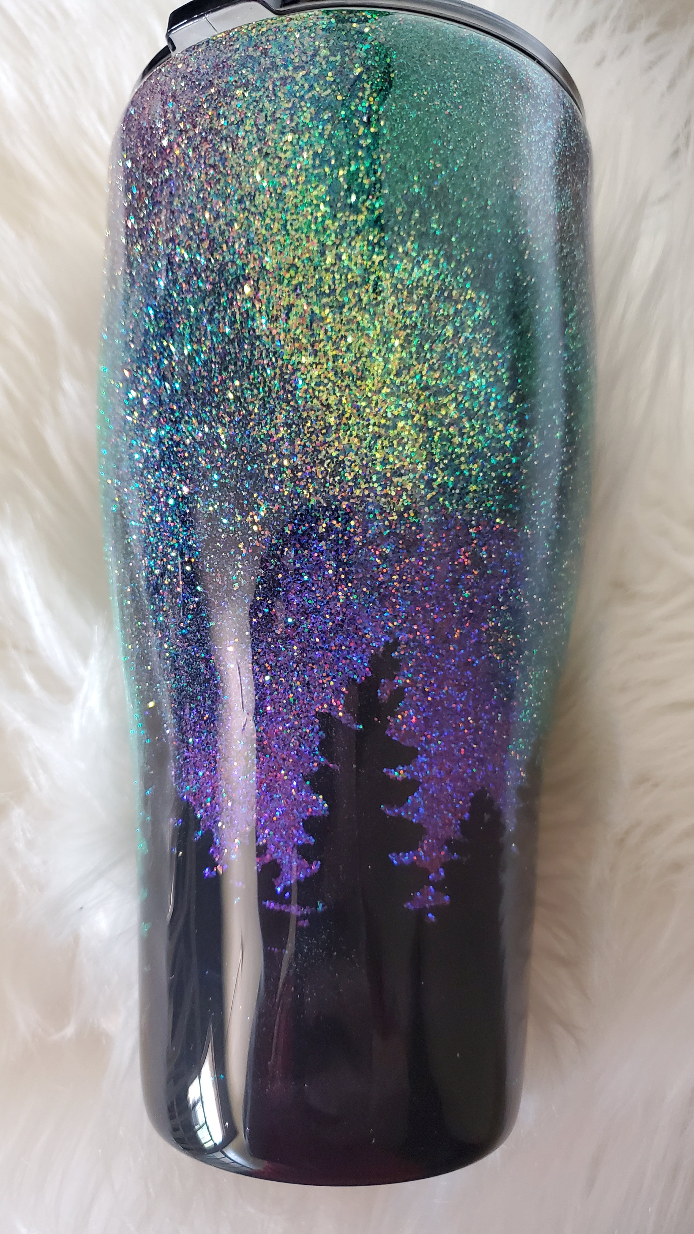 Northern Lights 2024 30oz Custom Tumbler